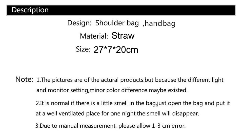 Weave Straw Shoulder Bag Raffia Messenger Bag New Trendy Vintage Crossbody Bag for Summer Straw Beach Bag