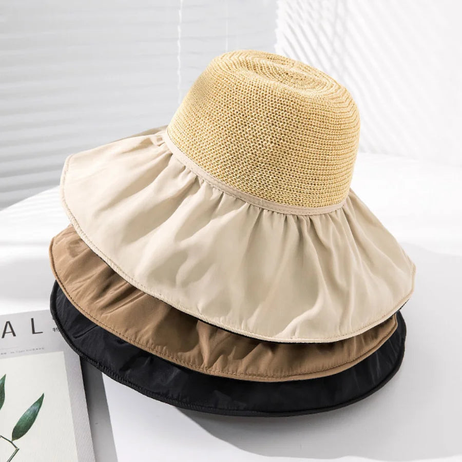 Women Sun Hat Summer Outdoor Sun Protection