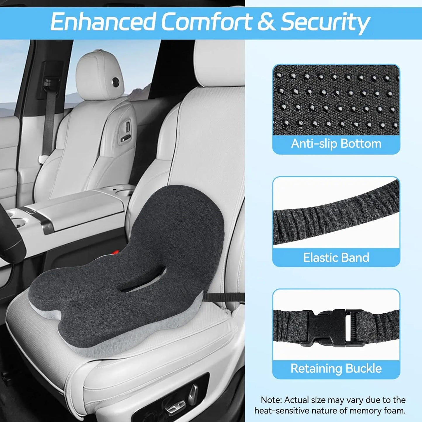 Trucker seat Cushions for Long Sitting