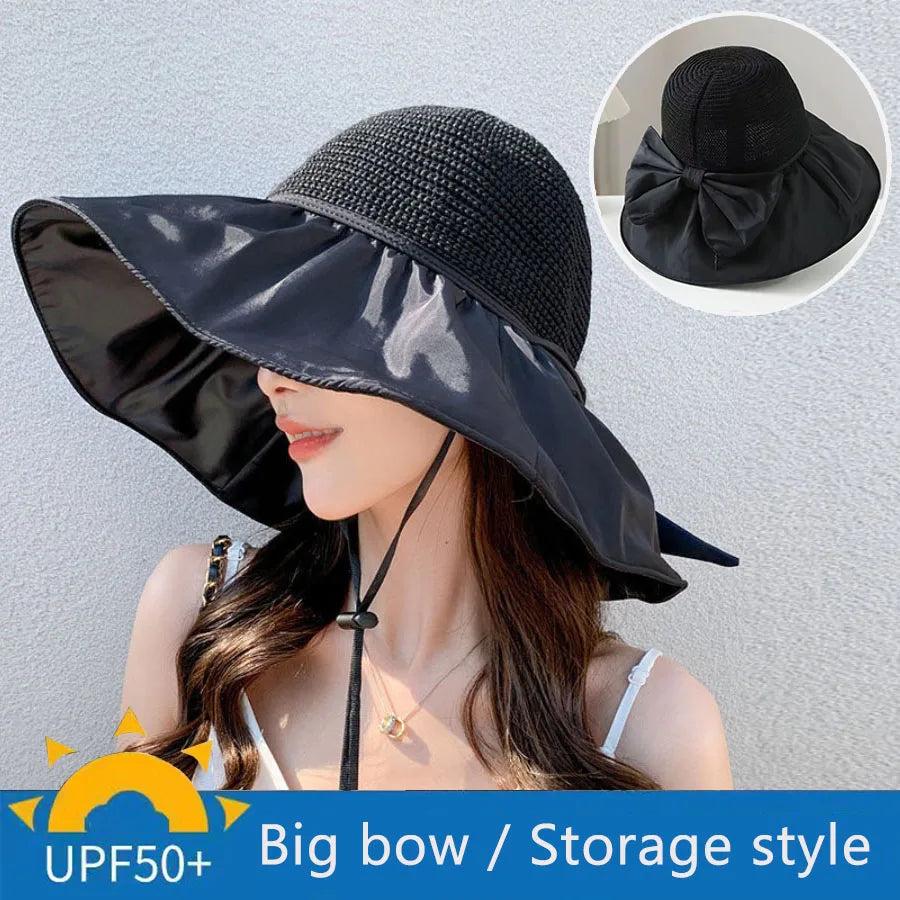 Women Sun Hat Summer Outdoor Sun Protection