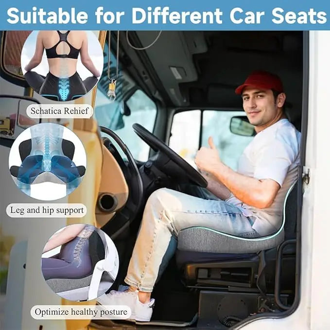 Trucker seat Cushions for Long Sitting