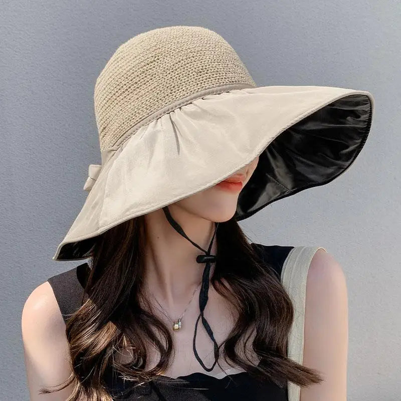 Women Sun Hat Summer Outdoor Sun Protection