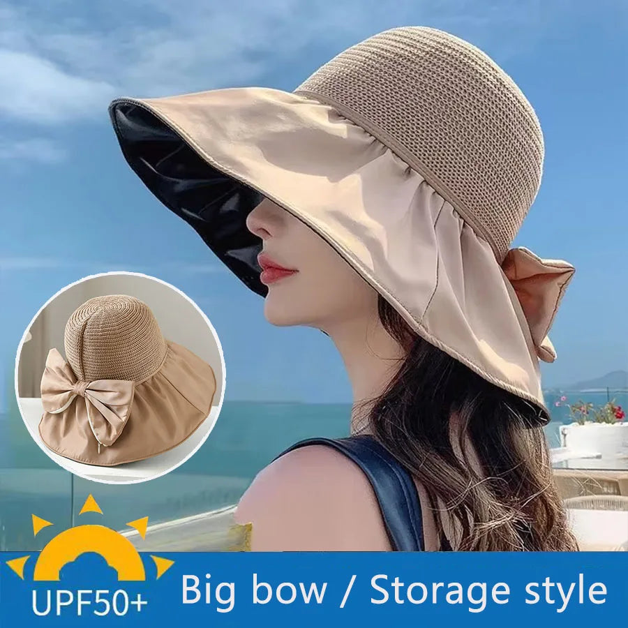 Women Sun Hat Summer Outdoor Sun Protection
