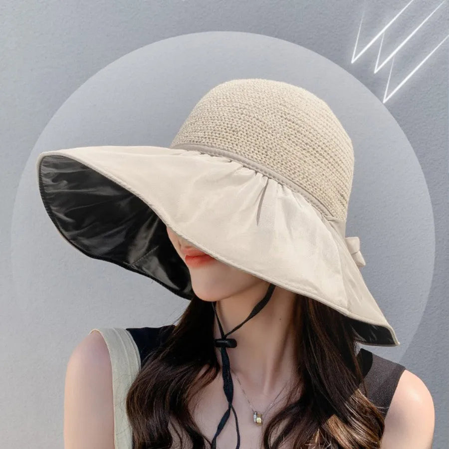 Women Sun Hat Summer Outdoor Sun Protection
