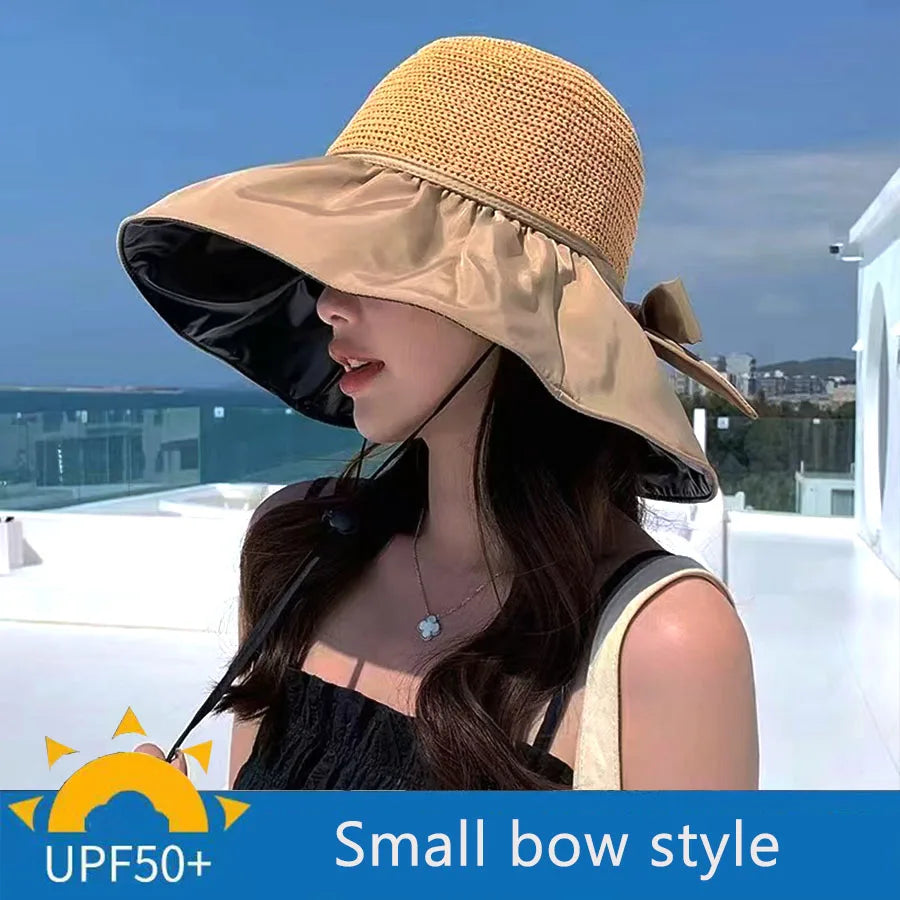 Women Sun Hat Summer Outdoor Sun Protection