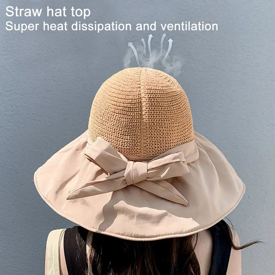 Women Sun Hat Summer Outdoor Sun Protection