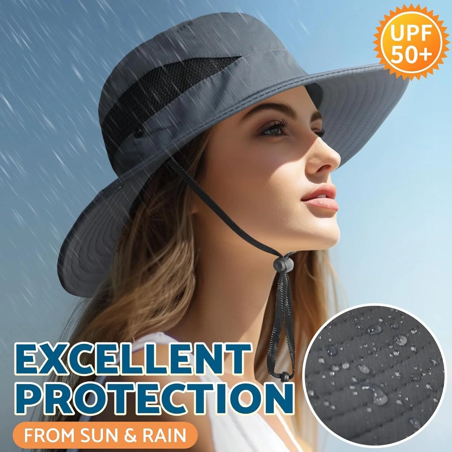 Sun Bucket Hats for Men Women