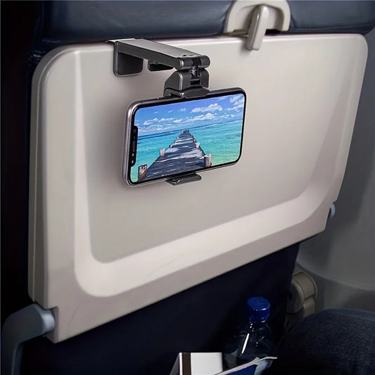 Multi-functional lazy phone holder for high-speed rail, airplane, kitchen, desktop
